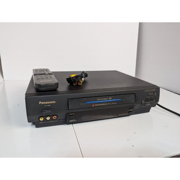 Panasonic Omnivision - Pv-4562 VCR - W Remote and Cables - TESTED WORKING - Picture 4 of 9